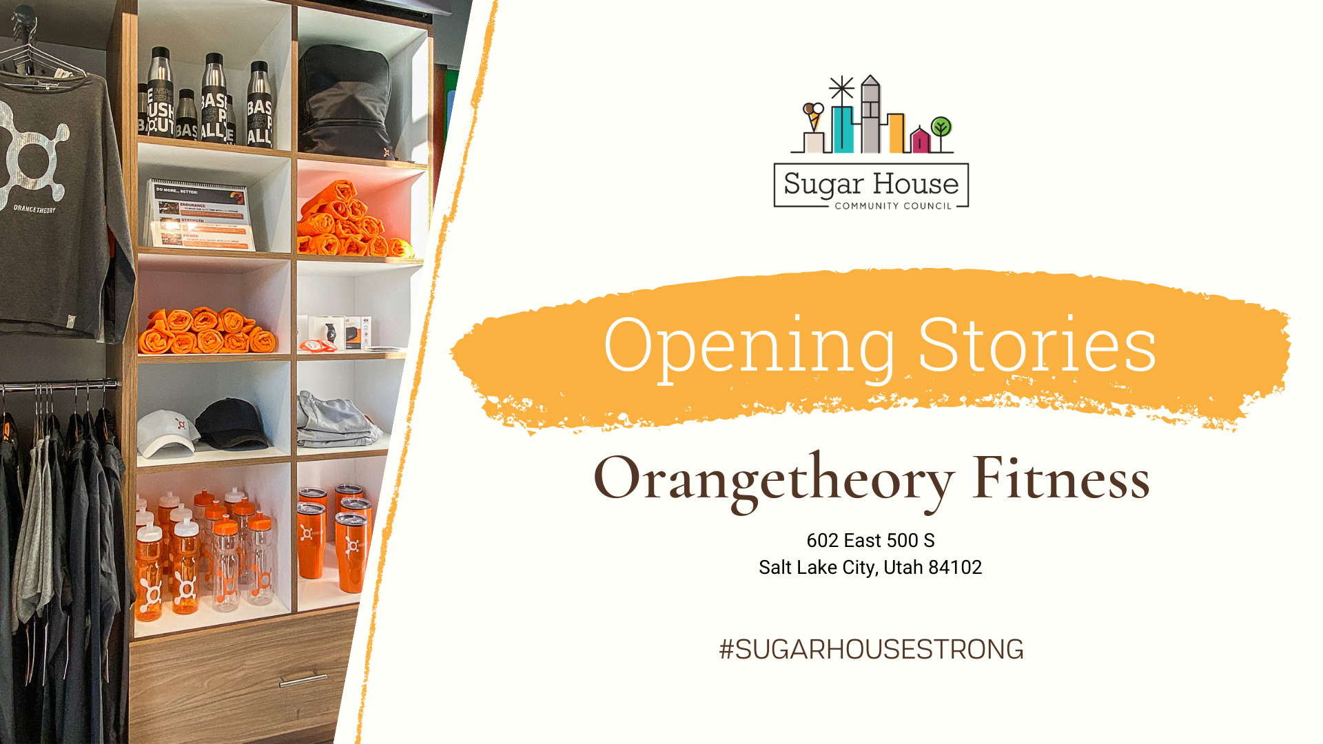 Sugar House Business: Orangetheory Fitness - Sugar House Community Council  Welcomes You